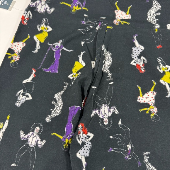 New ModCloth Monster Mash Leggings Black - Picture 3 of 8
